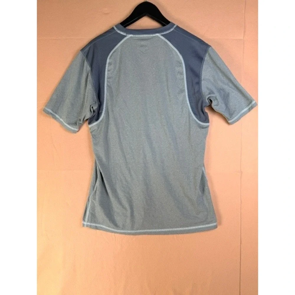 The North Face Men's S/P Gray Short Sleeve Performance Athletic Shirt